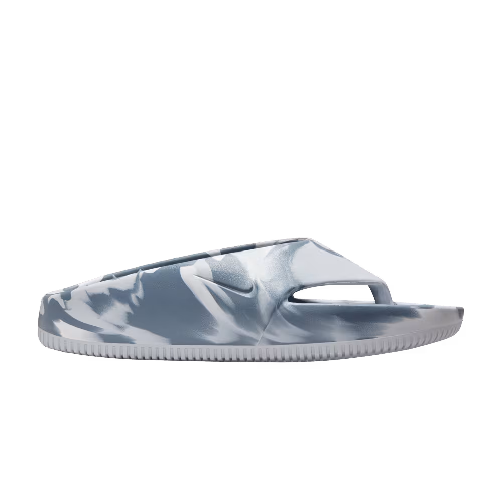 Nike Women's Calm SE Flip Flops Pure Platinum Marbled