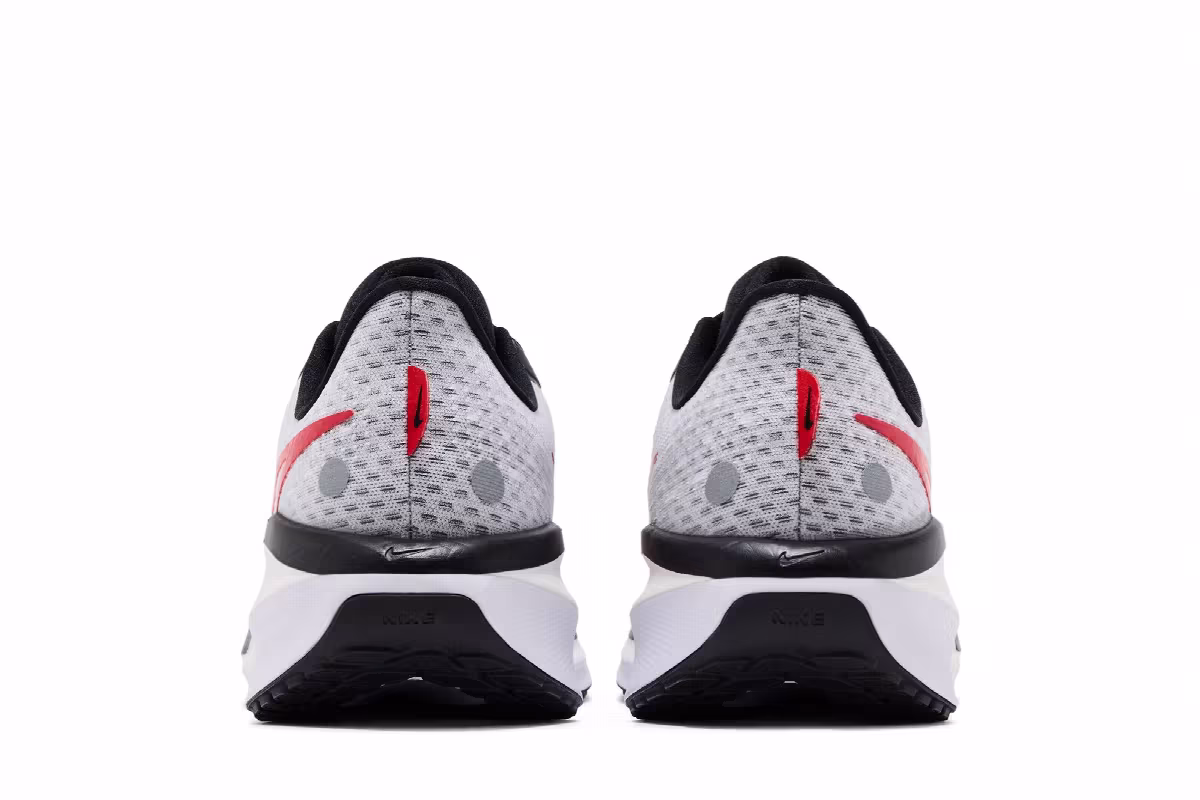 Nike Vomero 17 White Fire Red, view 7