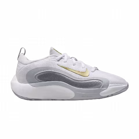 Nike IsoFly GS 'White Grey Gold'
