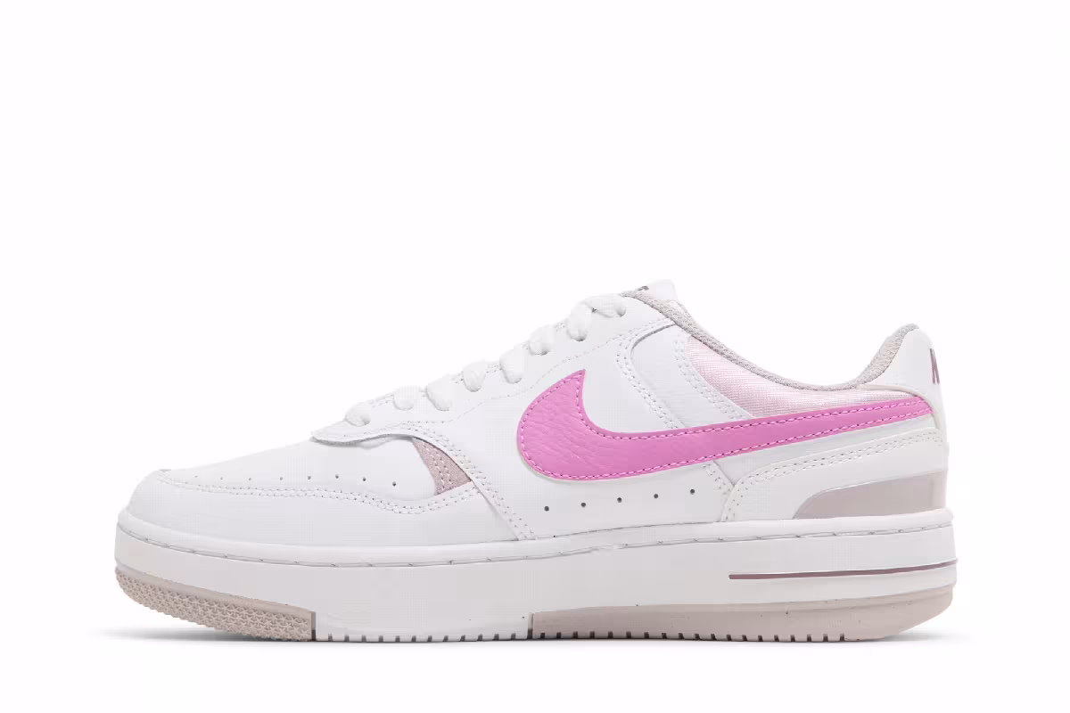Nike Women's Gamma Force White Playful Pink, view 4