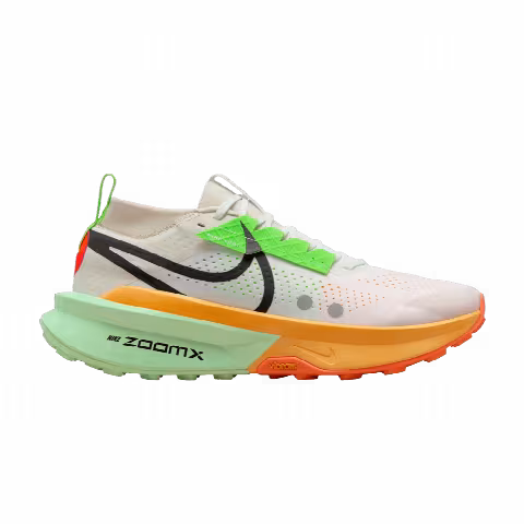 Nike ZoomX Zegama 2 'White Laser Orange Green'