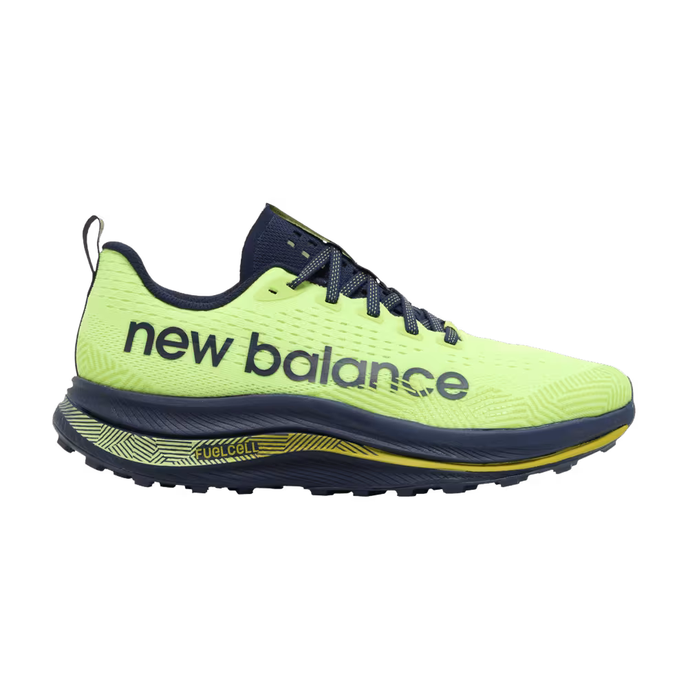 New Balance FuelCell SuperComp Bleached Lime Glow Navy