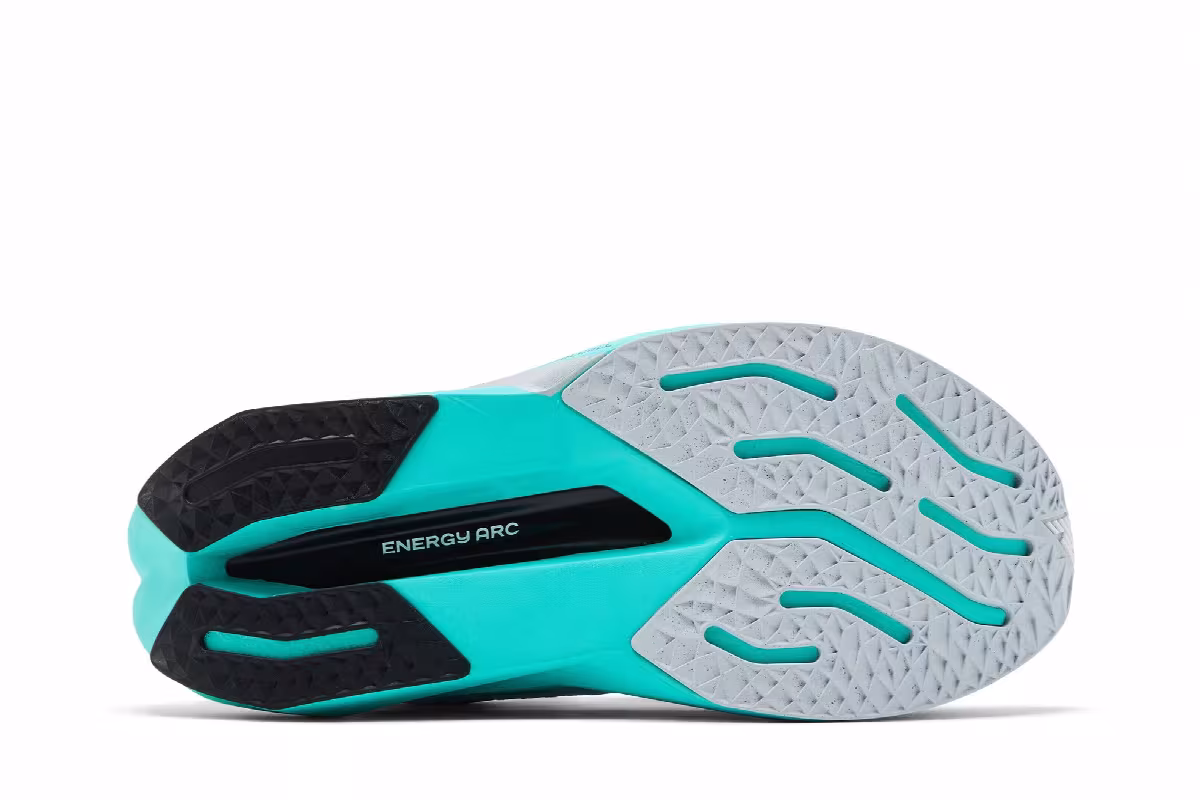 New Balance FuelCell SuperComp Trainer v3 Cyber Jade, view 5
