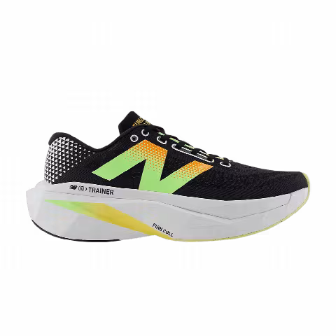 New Balance FuelCell SuperComp Trainer v3 'Black Bleached Lime Glo'