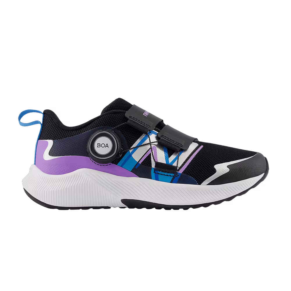 New Balance Dynasoft Reveal v4 BOA Little Kid Black Purple Fade