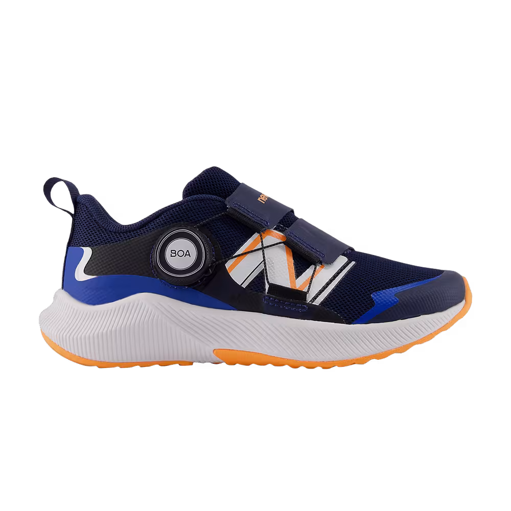 New Balance Dynasoft Reveal v4 BOA Little Kid Wide Navy Hot Mango