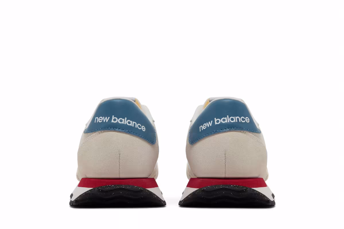 New Balance 237 Linen Elemental Blue Red, view 7