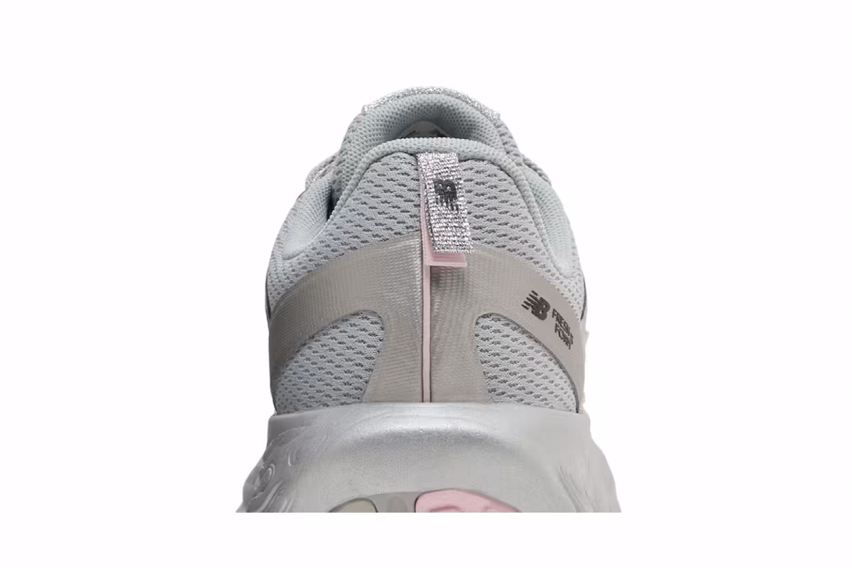 GANNI x New Balance Fresh Foam Trainer Silver Metallic, view 8