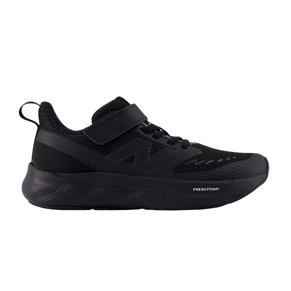 New Balance Fresh Foam 625 Bungee Lace Top Strap Little Kid Wide Black Phantom