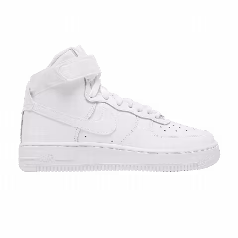Nike Air Force 1 High LE GS 'Triple White'