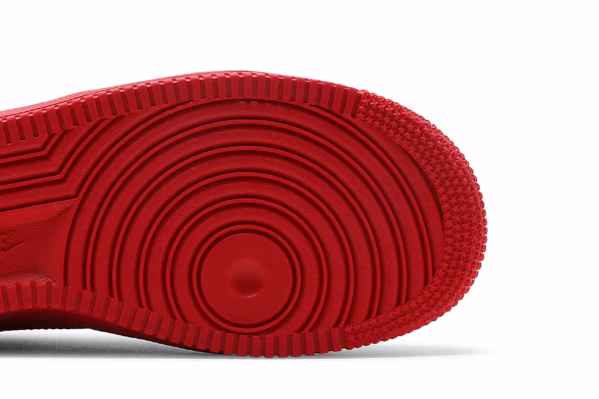 Nike Air Force 1 LV8 GS University Red, view 6