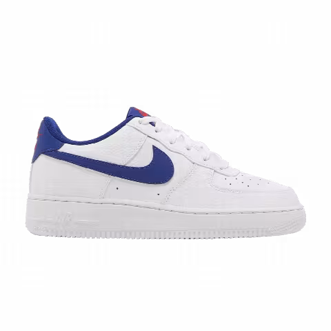 Nike Air Force 1 GS 'White Deep Royal Blue'