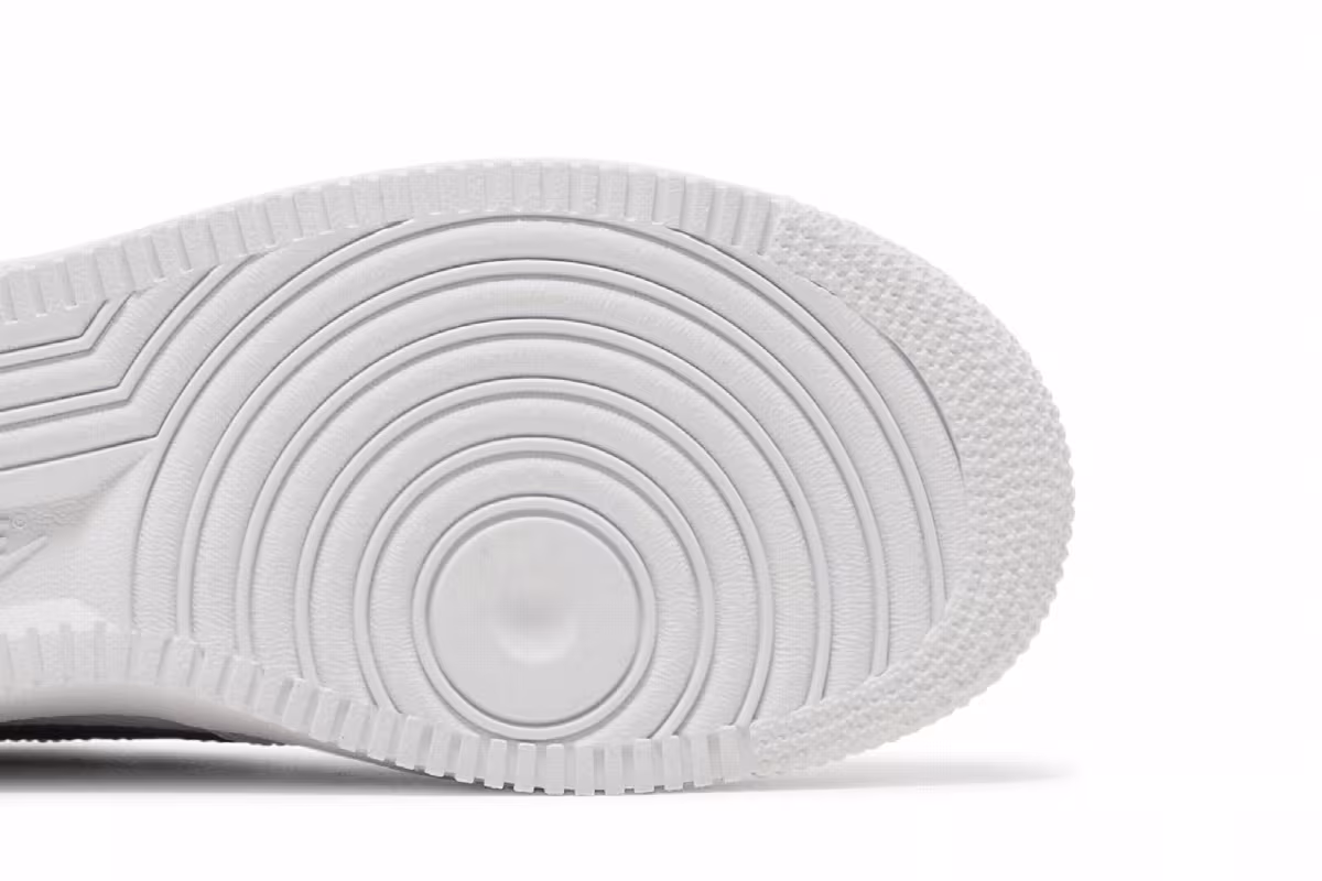 Nike Air Force 1 GS White Deep Royal Blue, view 6