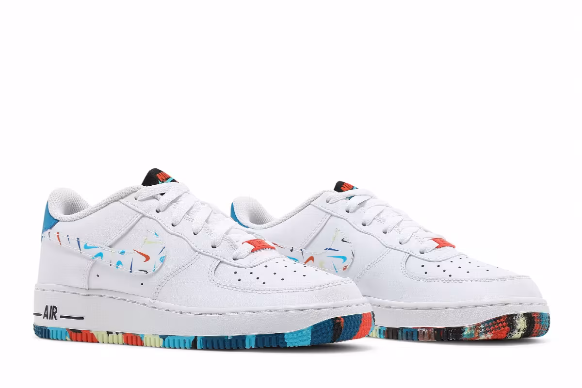 Nike Air Force 1 LV8 GS Swoosh Pack, view 9