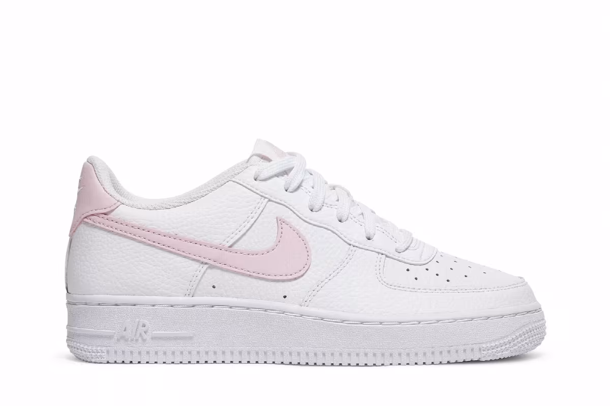 Nike Air Force 1 GS White Pink Foam, view 2