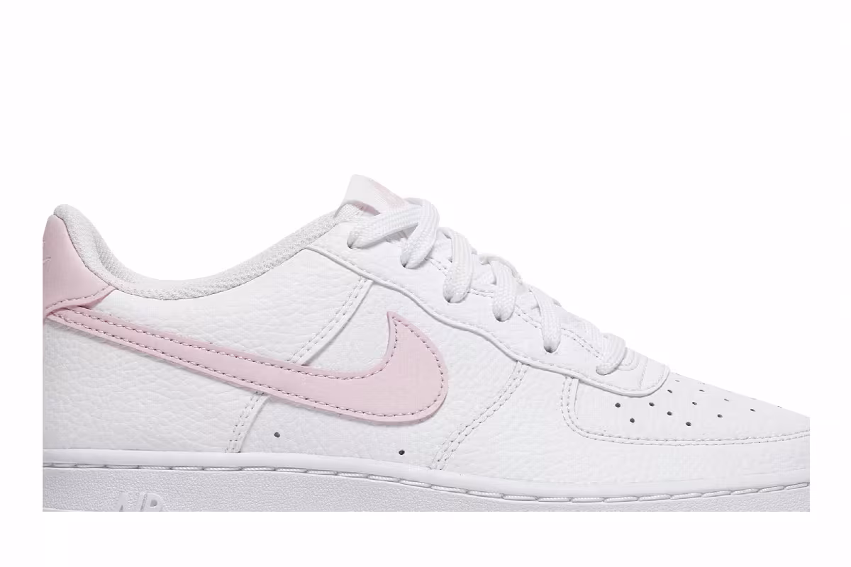 Nike Air Force 1 GS White Pink Foam, view 3