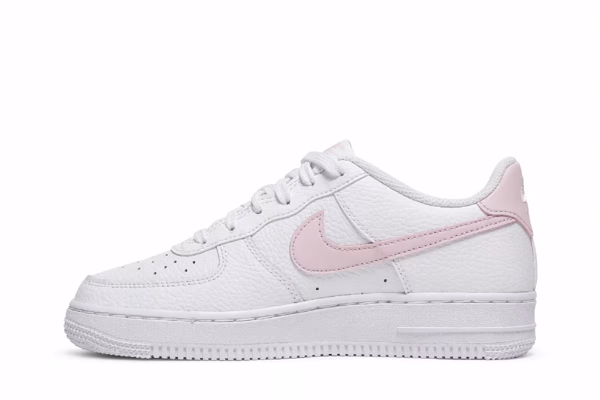 Nike Air Force 1 GS White Pink Foam, view 4