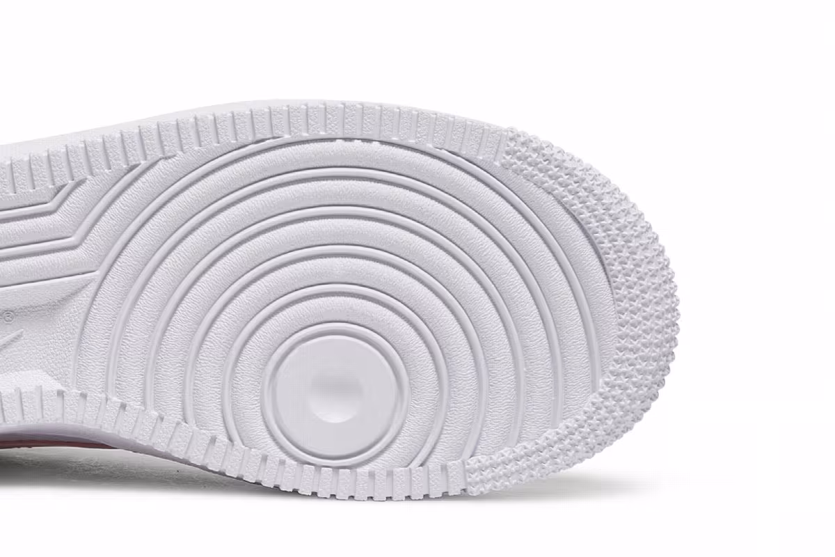 Nike Air Force 1 GS White Pink Foam, view 6
