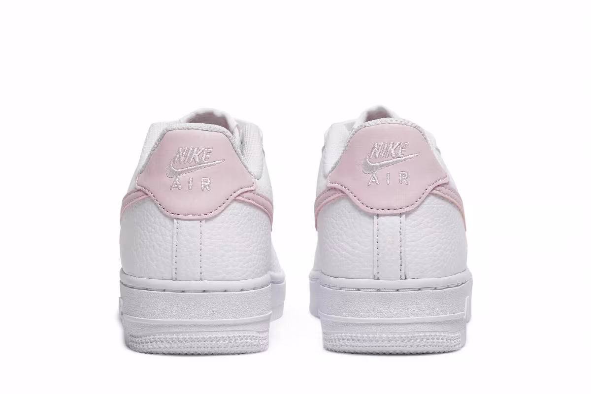 Nike Air Force 1 GS White Pink Foam, view 7