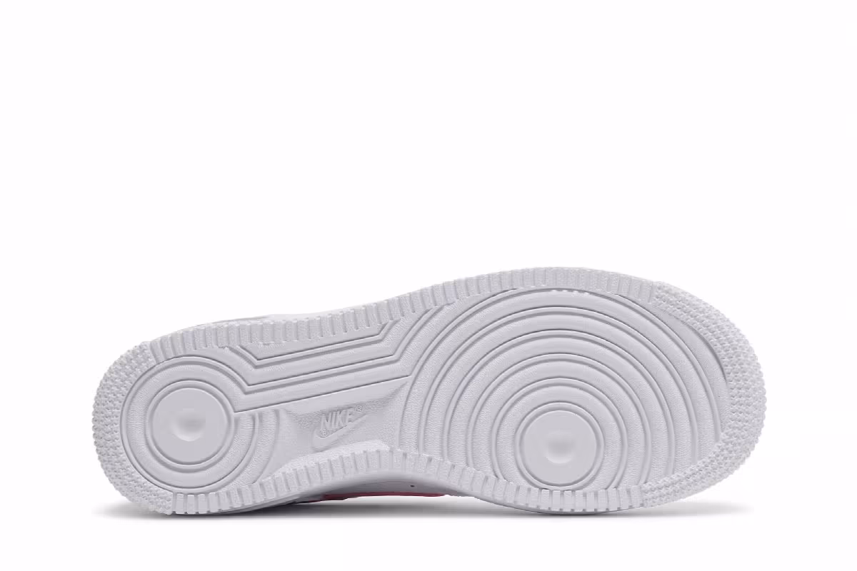 Nike Air Force 1 GS White Pink Glaze, view 5