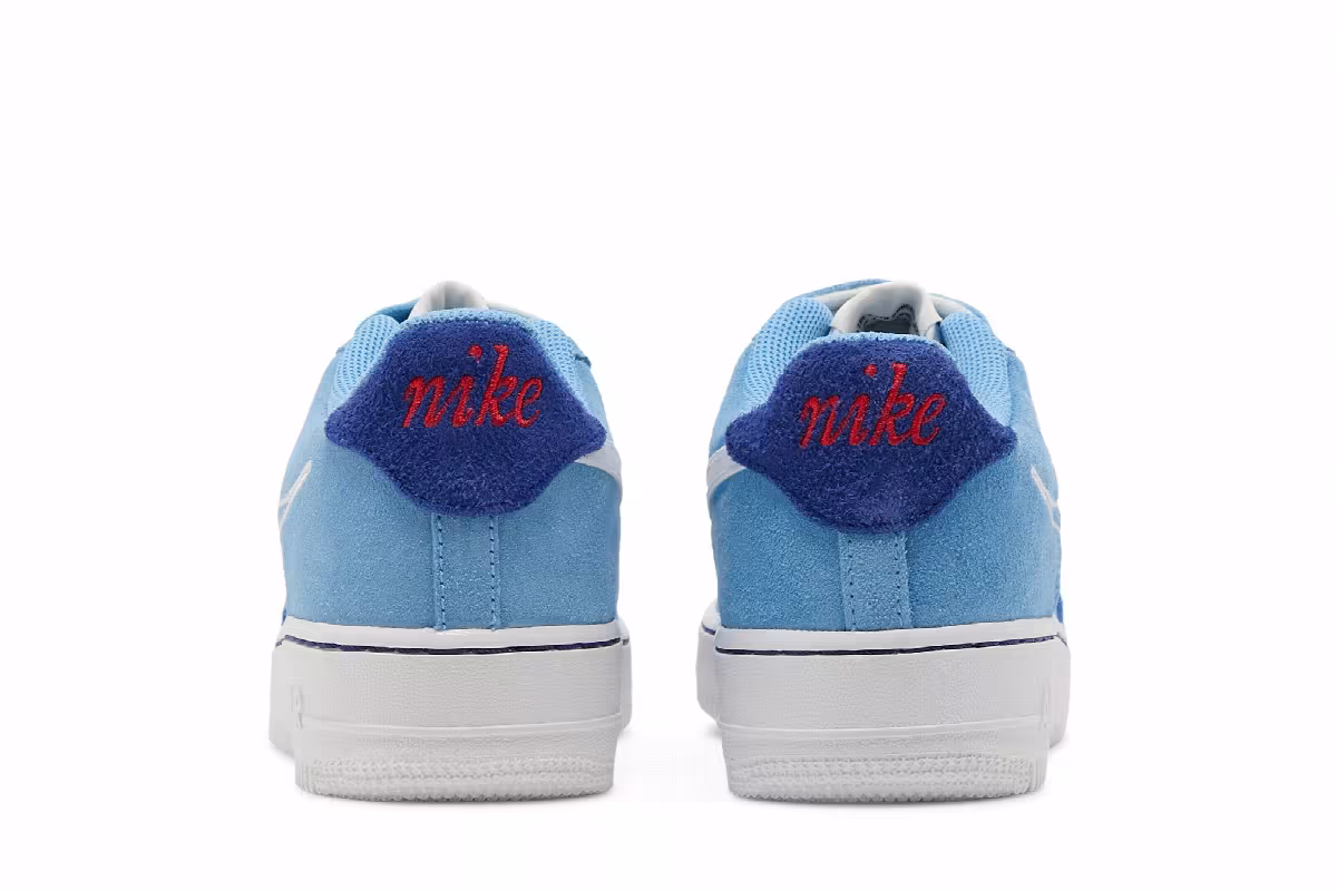 Nike Air Force 1 LV8 S50 GS University Blue, view 7