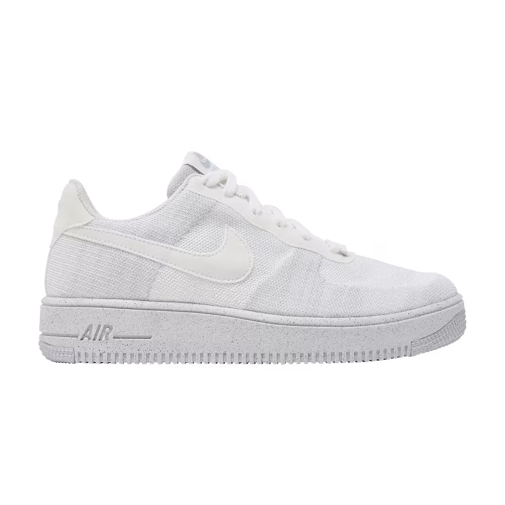Nike Air Force 1 Crater Flyknit GS White Wolf Grey