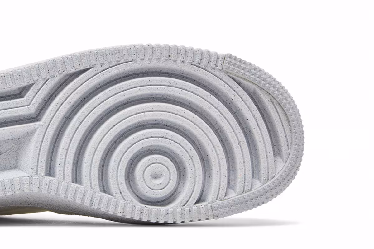 Nike Air Force 1 Crater Flyknit GS White Wolf Grey, view 6
