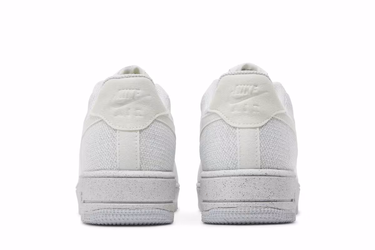 Nike Air Force 1 Crater Flyknit GS White Wolf Grey, view 7