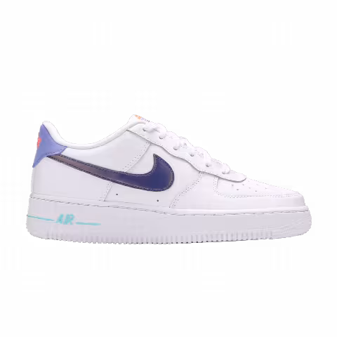 Nike Air Force 1 LV8 1 GS 'White Dark Purple Dust'