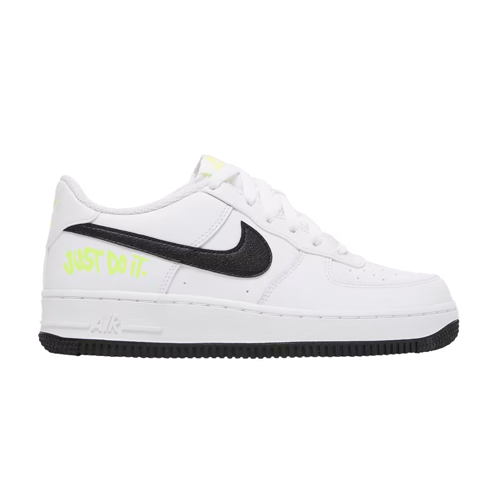 Nike Air Force 1 Low GS Just Do It - White Volt