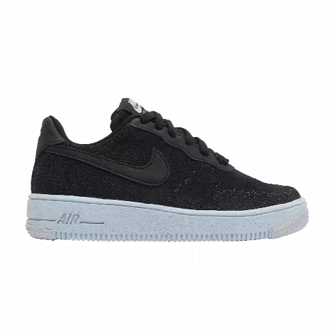 Nike Air Force 1 Crater Flyknit GS 'Black Chambray Blue'