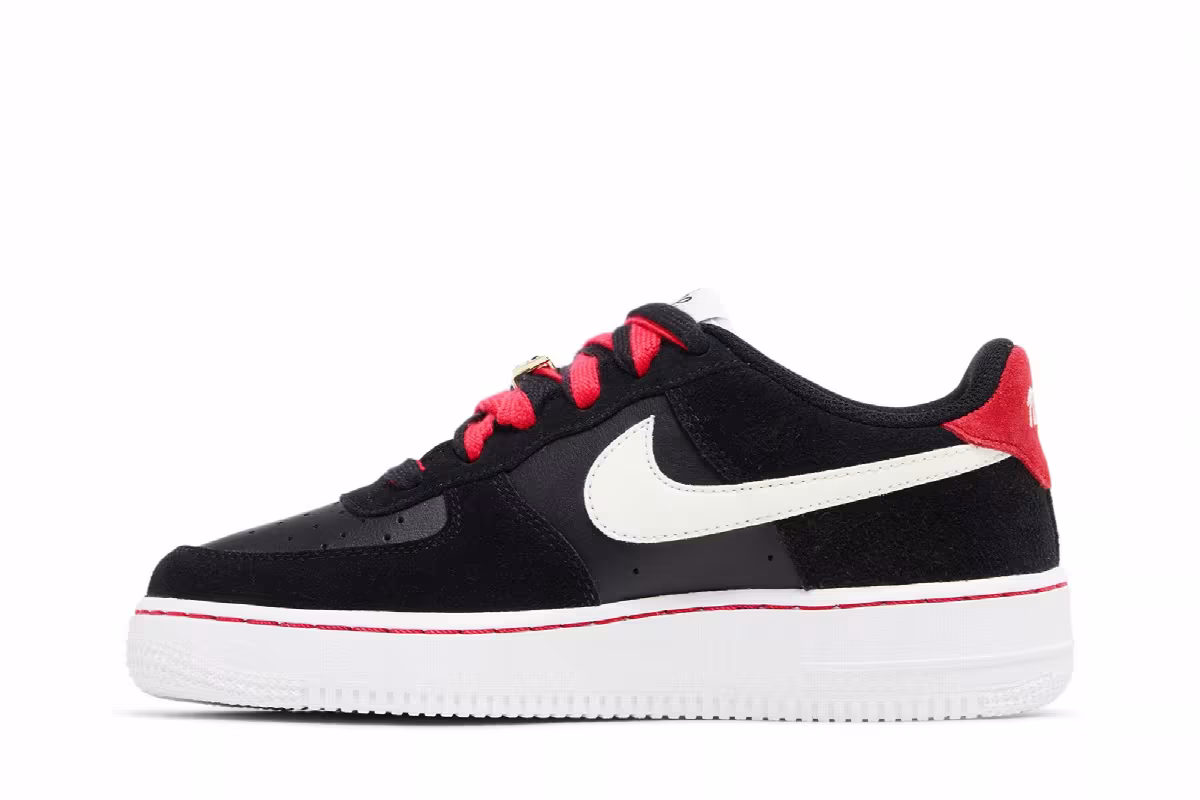 Nike Air Force 1 LV8 S50 GS Bred, view 4