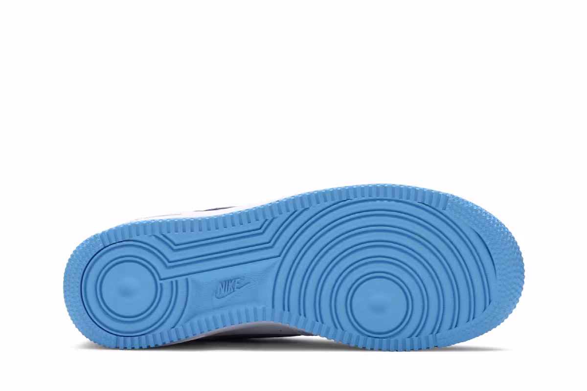 Nike Air Force 1 S50 GS White University Blue, view 5