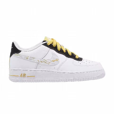 Nike Air Force 1 '07 LV8 GS 'Gold Links Zebra Print'