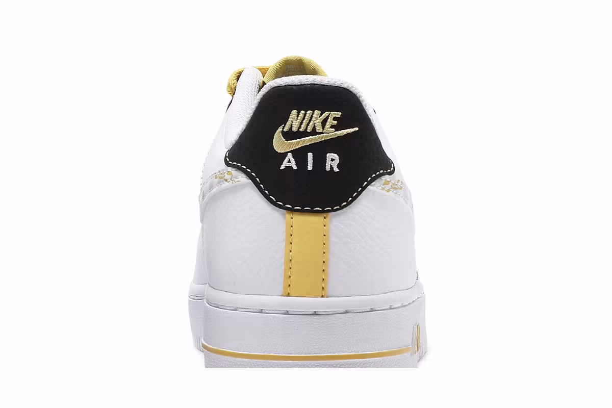 Nike Air Force 1 Gold Links Zebra Print, view 8