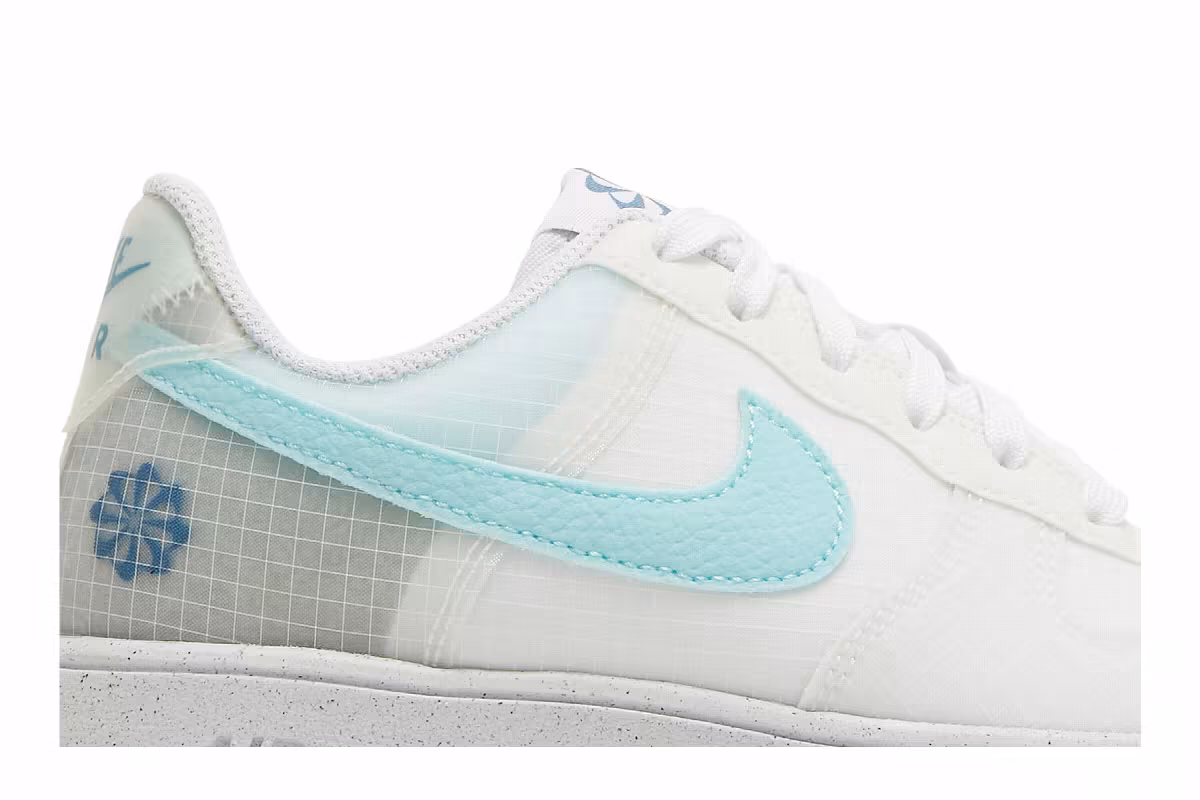 Nike Air Force 1 Crater GS White Copa, view 3