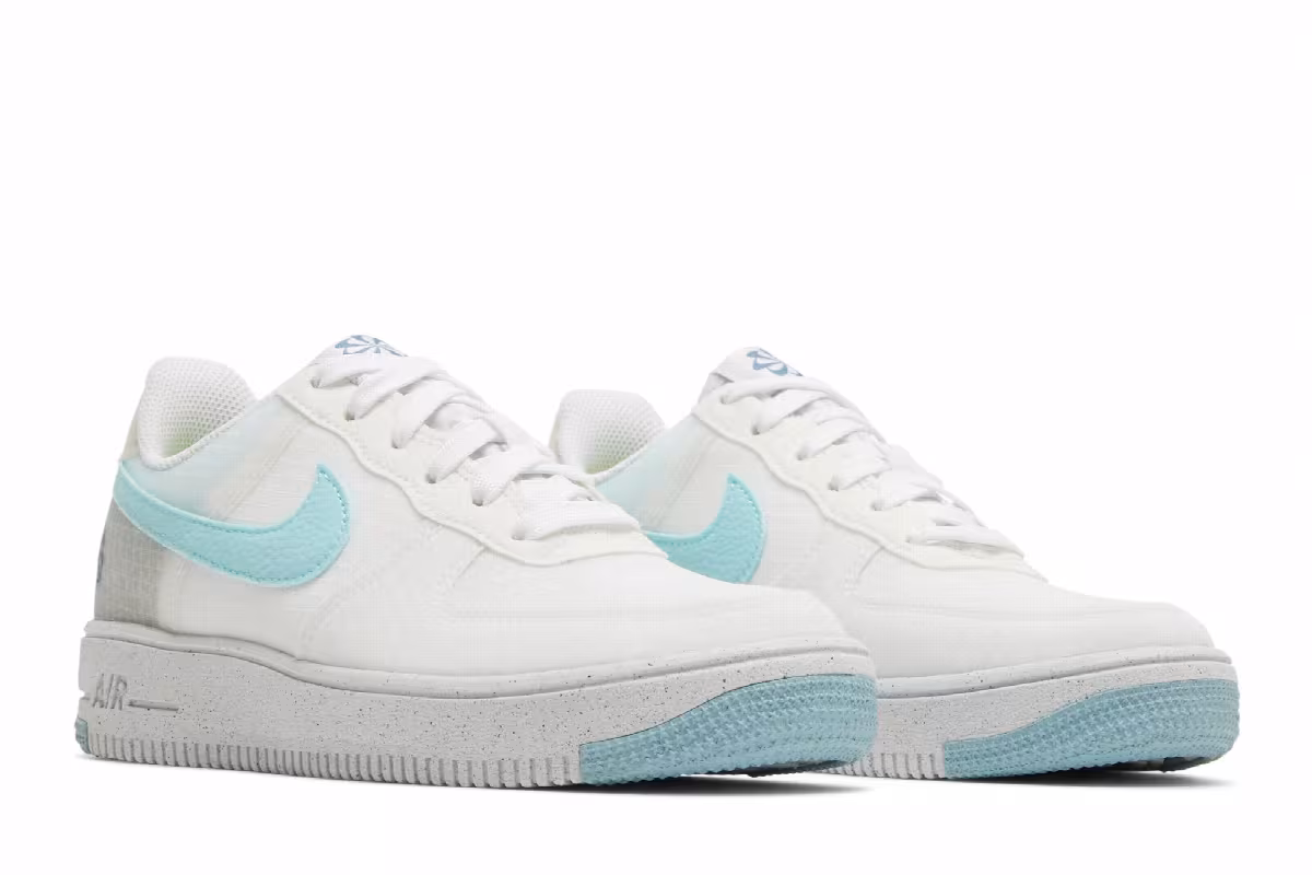 Nike Air Force 1 Crater GS White Copa, view 9