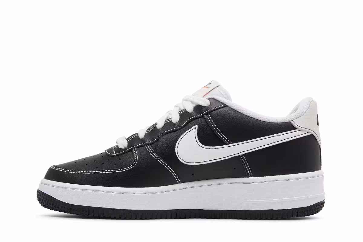 Nike Air Force 1 S50 GS Black White, view 4
