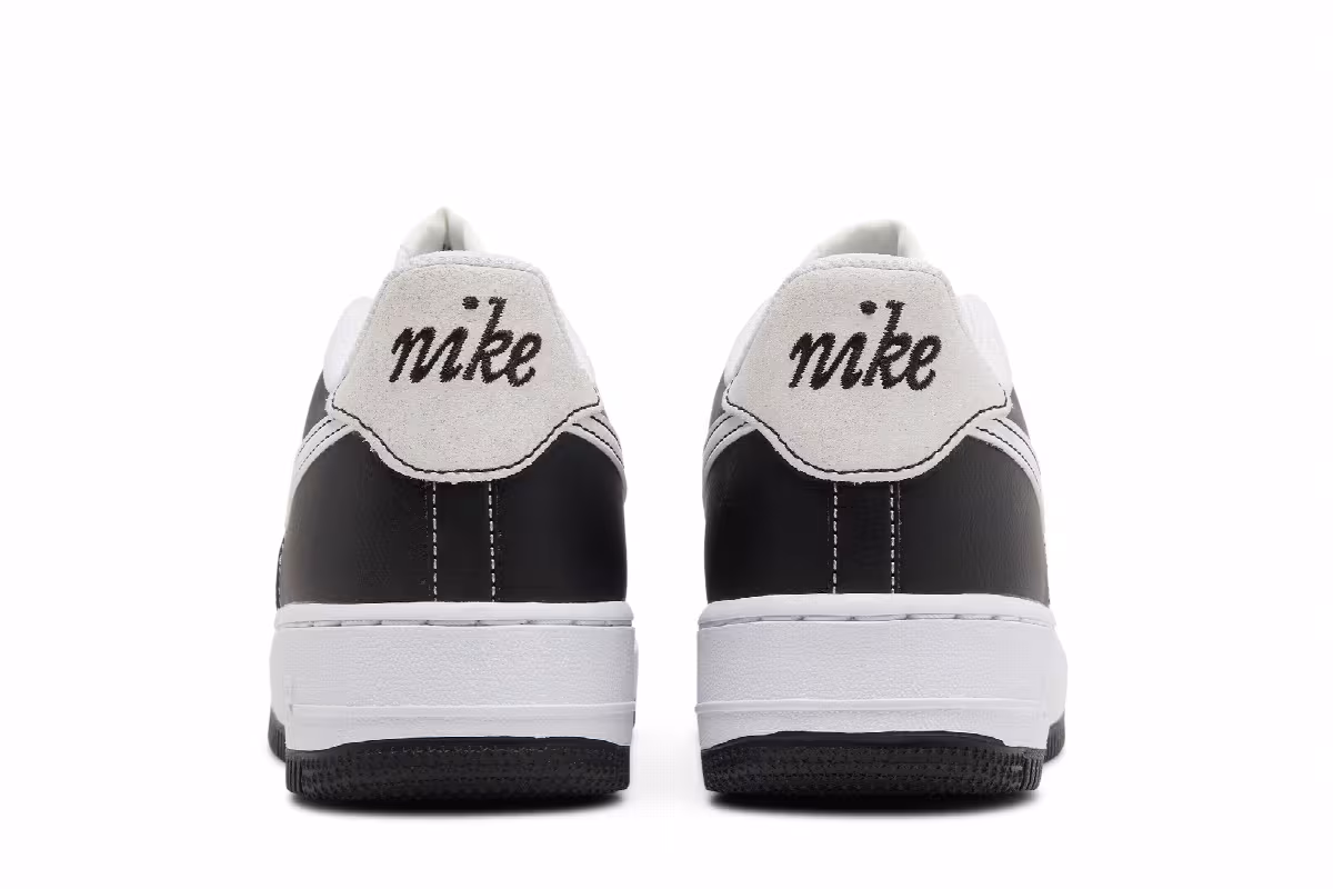 Nike Air Force 1 S50 GS Black White, view 7