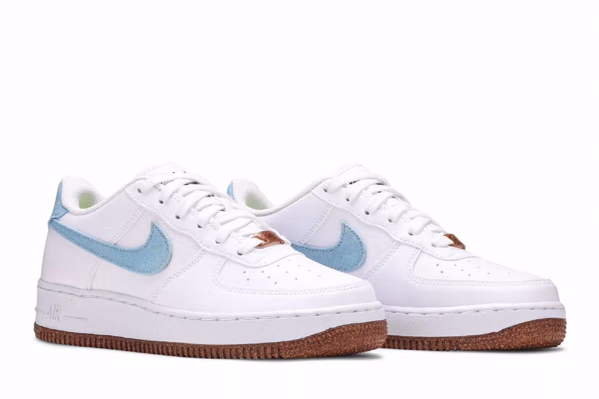 Nike Air Force 1 LV8 GS Indigo, view 9