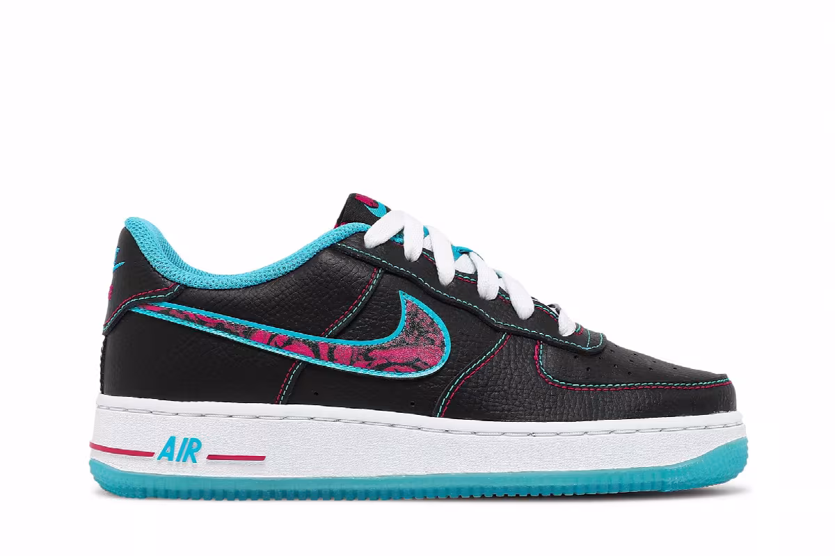 Nike Air Force 1 LV8 1 GS Miami Nights, view 2