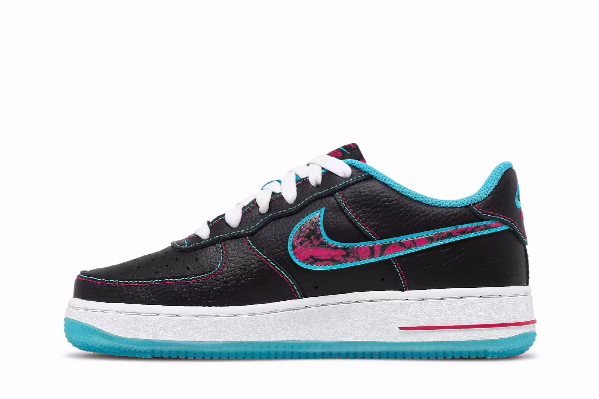 Nike Air Force 1 LV8 1 GS Miami Nights, view 4