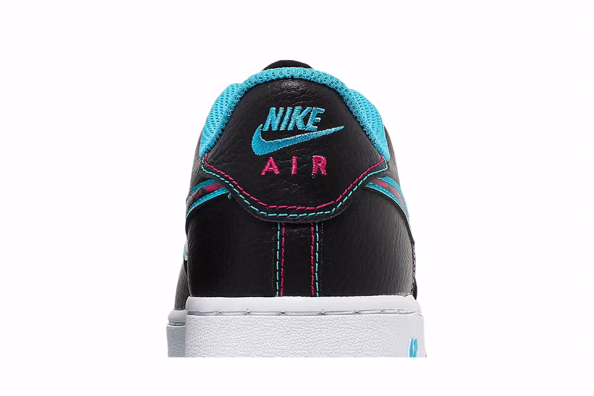 Nike Air Force 1 LV8 1 GS Miami Nights, view 8