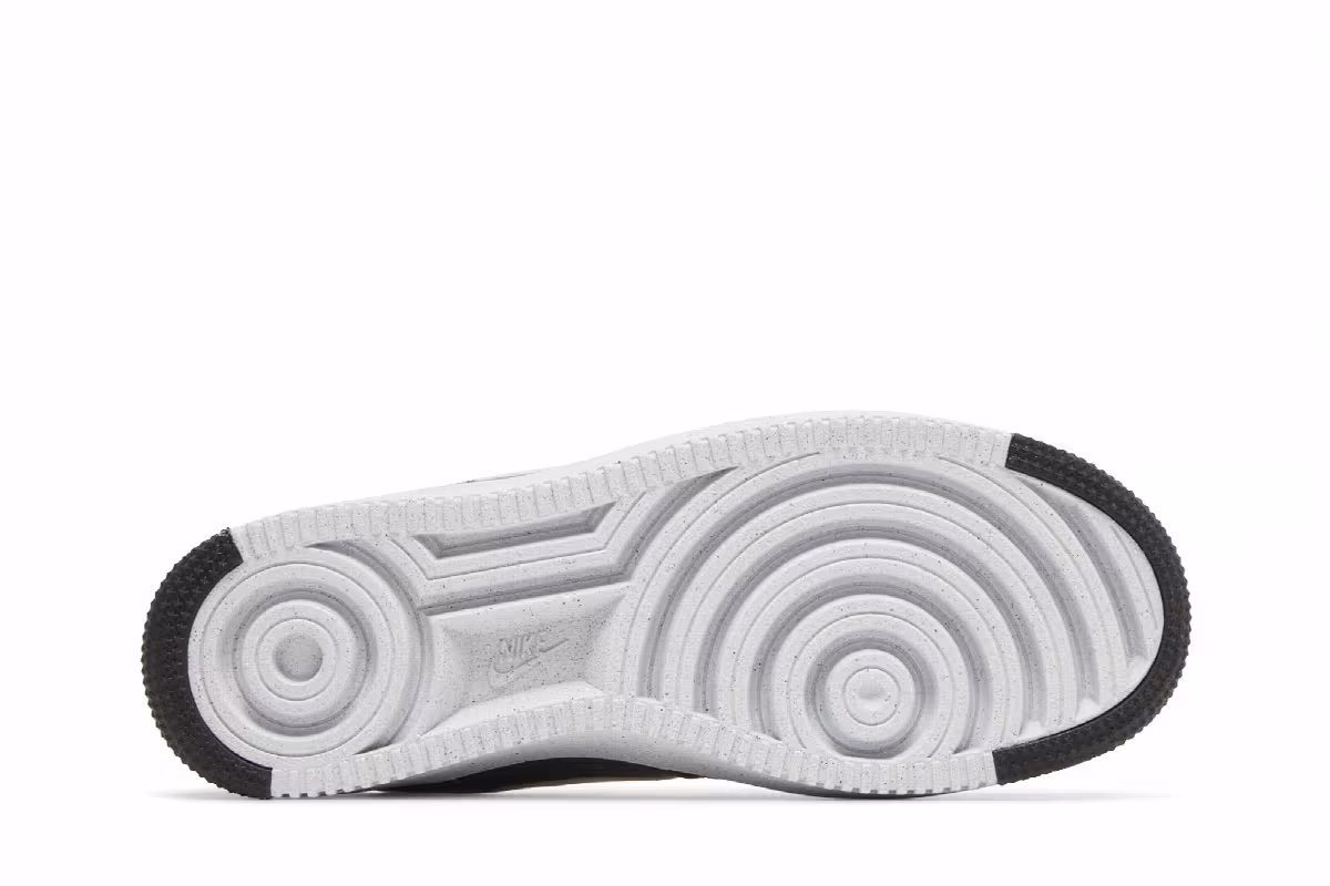 Nike Air Force 1 Crater GS Move To Zero - Black White, view 5