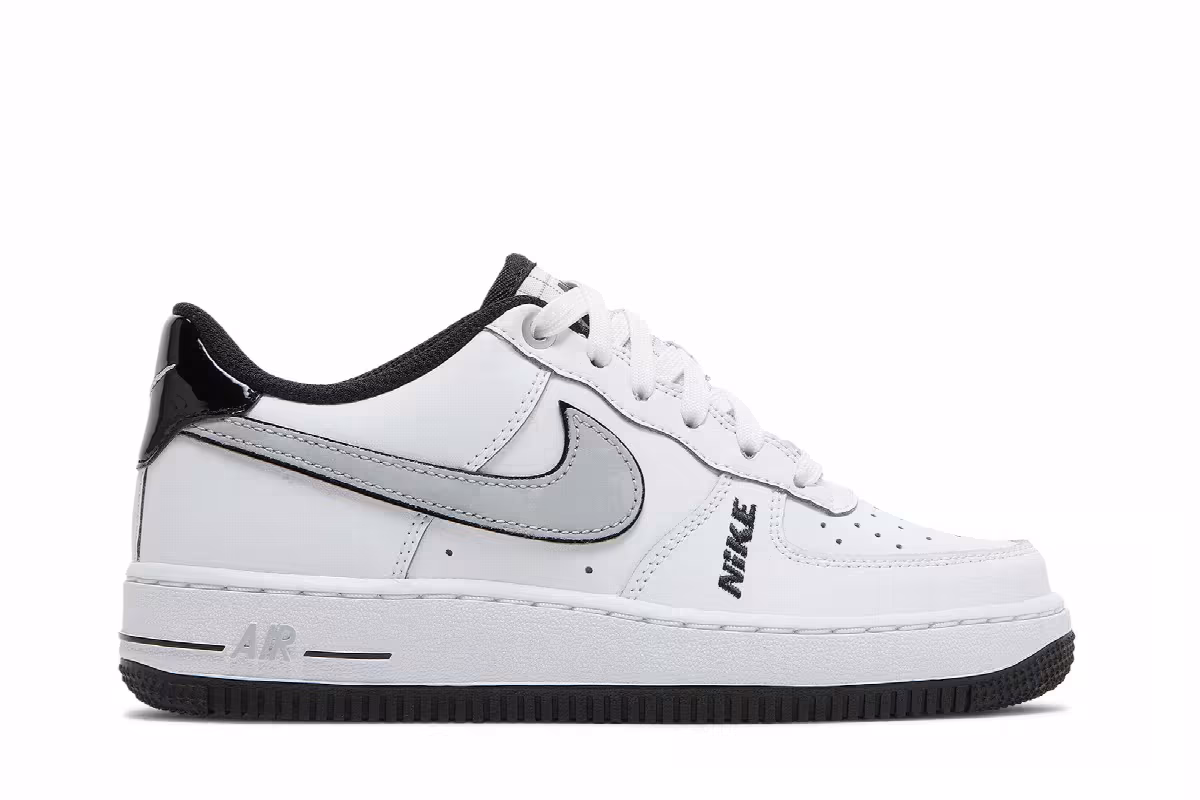Nike Air Force 1 LV8 GS White Wolf Grey, view 2