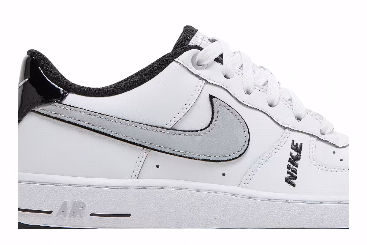 Nike Air Force 1 LV8 GS White Wolf Grey, view 3