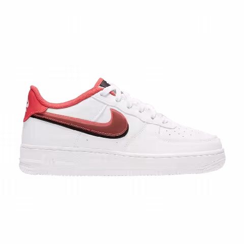 Nike Air Force 1 LV8 GS 'Double Swoosh - Bright Crimson'
