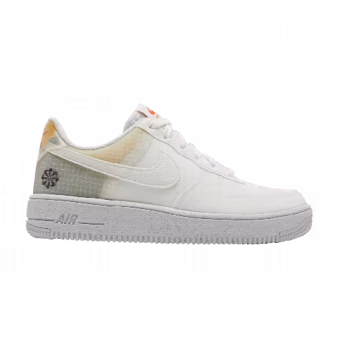 Nike Air Force 1 Crater GS 'Move To Zero - White Orange'