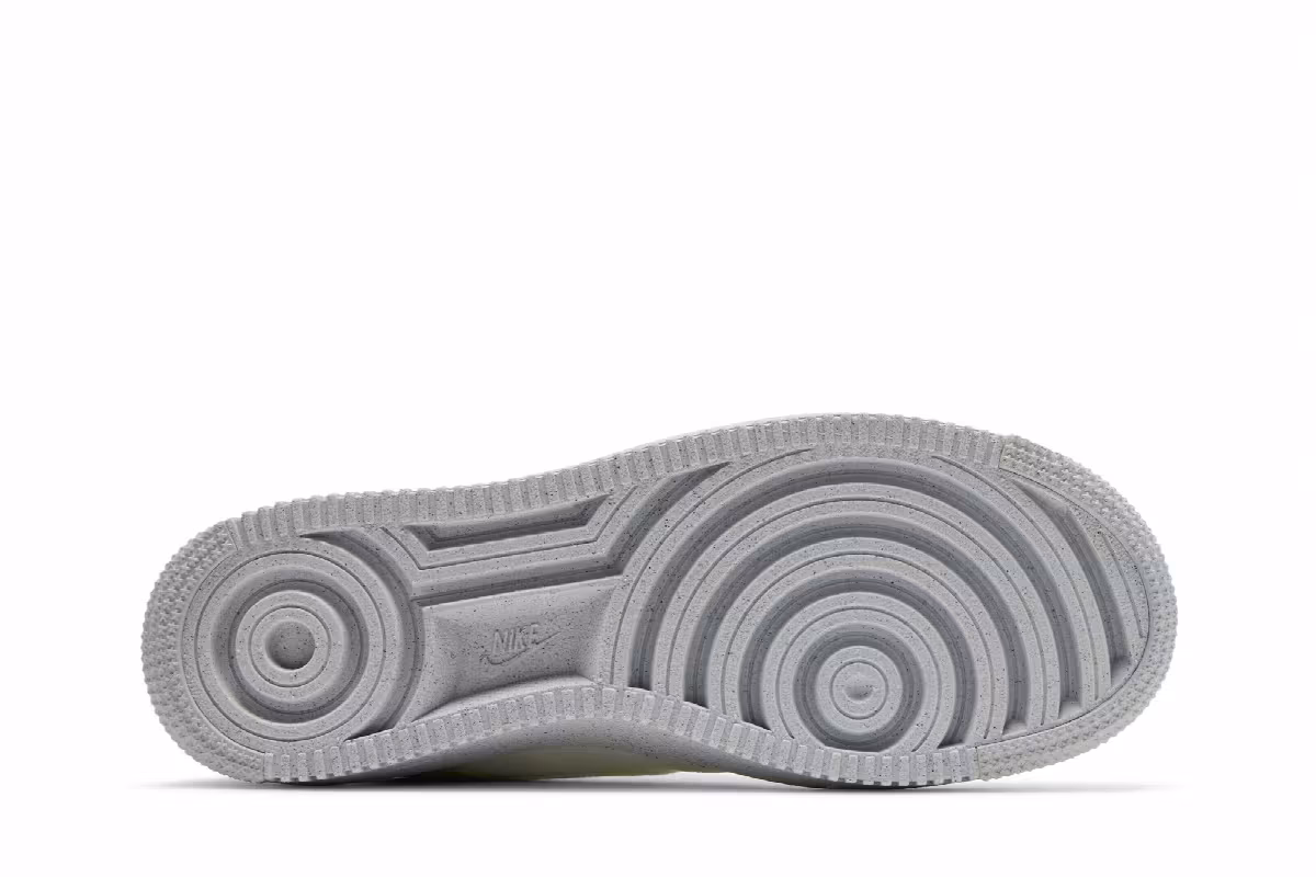 Nike Air Force 1 Crater GS Move To Zero - White Orange, view 5
