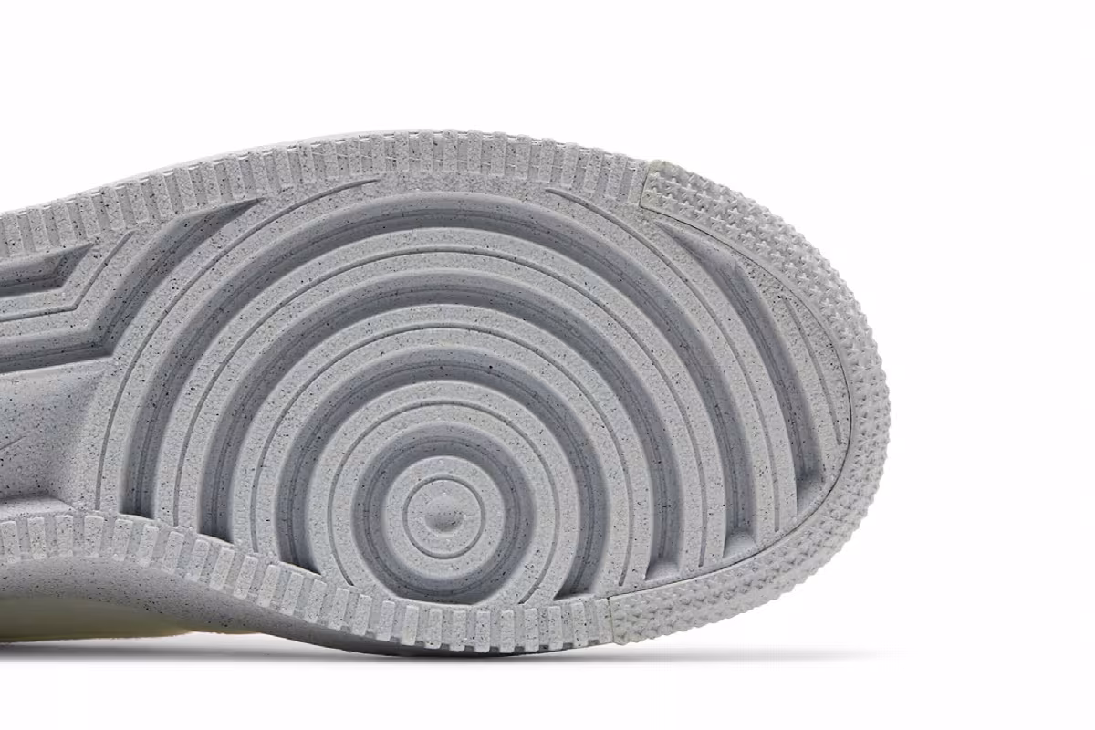 Nike Air Force 1 Crater GS Move To Zero - White Orange, view 6